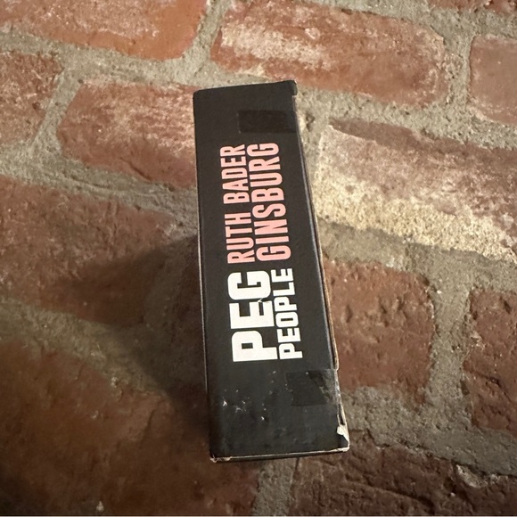 Peg People Ruth Bader Ginsburg RBG Wooden Figurine Collectible with Biography - Picture 6 of 12